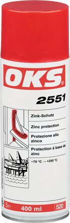 Exemplarische Darstellung: OKS Zink-Schutz-Spray (Spraydose)